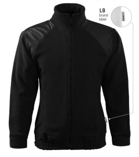 Bunda Hi-Q fleece unisex black 01 (štítok značky) S