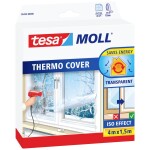 Tesa THERMO COVER 05432-00000-01 izolačná fólia na okná tesaMOLL® priehľadná (d x š) 4 m x 1.5 m 1 ks; 05432-00000-01