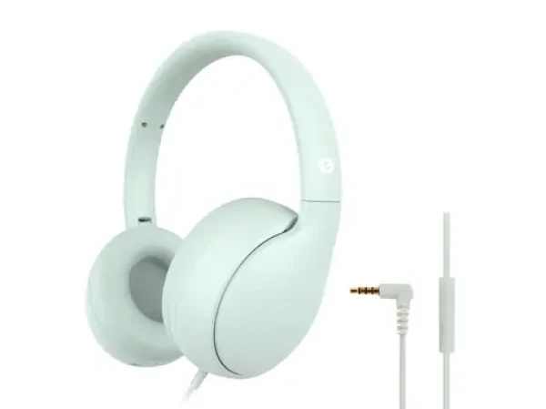 Conceptronic Kids Headset svetlo zelená / Slúchadlá / Detská / 85 dB / Mikrofón / 3,5 mm jack (PARRIS04GT)