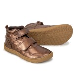 Dievčenská celoročná obuv Barefoot TIRA BROWN, Protetika, hnedá - 26