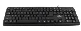 Titanum TK101 čierna / drôtová klávesnica / USB / US layout (TK101 - 5905784768243)