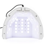 Duálna UV/LED lampa MollyLac 48 W pre hybridné laky a gély ONE 5V s USB káblom biela