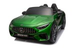 Mamido Elektrické autíčko Mercedes AMG SL63 24V 2x200W lakované zelené