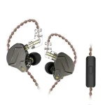 KZ - ZSN Pre Slúchadlá s mikrofónom (Grey) (6970493061106)