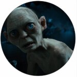 Jedlý papier Pán prstenov Gollum v lese 19,5 cm - Pictu Hap - Pictu Hap