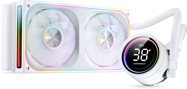 Jonsbo Jonsbo TH-240 AiO Wasserkhlung, ARGB, Display - 240mm, wei