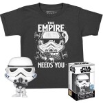 Funko Pkt Pop&Tee: SW- Stormtrooper- L(KD)