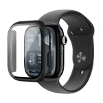 AmazingThing Radix Apple Watch Series 11 46mm čierna / Ochranné sklo s puzdrom / Tvrdené sklo