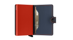 Pánska mini peňaženka Secrid Miniwallet Matte Nightblue & Orange