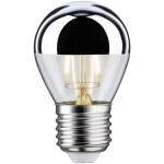 Paulmann 28664 LED En.trieda 2021 G (A - G) E27 kvapkový tvar 2.6 W = 22 W teplá biela (Ø x v) 45 mm x 72 mm 1 ks; 28664