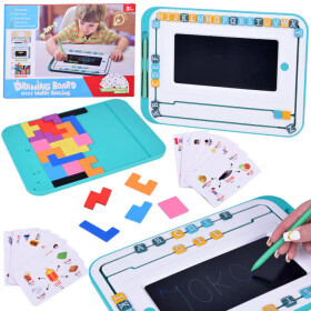 Mamido Vzdelávacia sada 3v1 LCD tabuľa + karty na výučbu angličtiny TA0113