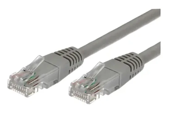 Patch kábel UTP CAT6A 1m šedý / Sieťový kábel / RJ45 (AKTBXKS6AUP100G)