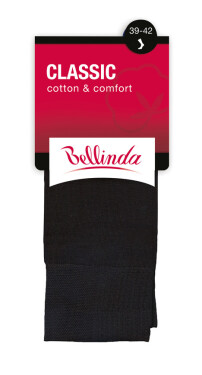 Model 17117201 ponožky model 17117201 CLASSIC SOCKS bílá Bellinda Velikost: