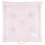 GREEN GATE Prešívaný podsedák Narina Pale Pink 50 x 50 cm