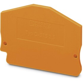 End cover D-STS 2,5 OG 3037589 Phoenix Contact; 3037589