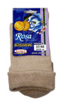 Dámske ponožky Bornpol Rosa Frotta 34-40 Ruda 34-37