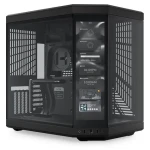 HYTE Y70 Touch čierna / ATX / 1x USB-C 3.2 / 2x USB-A 3.2 / bez zdroja / displej / priehľadná bočnica (CS-HYTE-Y70-B-L)