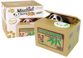 Mamido Panda Pokladnička Učenie o Sporení Bambusu