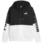 Dámska mikina 676023 01 Black with white - Puma M černá s bílou