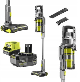 Ryobi Vacuum cleaner - broom RYOBI RSVS18BL-1C40G, with battery 4.0 Ah