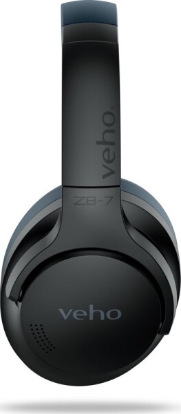 Veho Veho ZB-7 Sada słuchawkowy Przewodowy i Bezprzewodowy Opaska na głowę Połączenia/muzyka USB Type-C Bluetooth Čierny