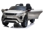 Mamido Mamido Elektrické autíčko Range Rover Evoque lakované strieborné