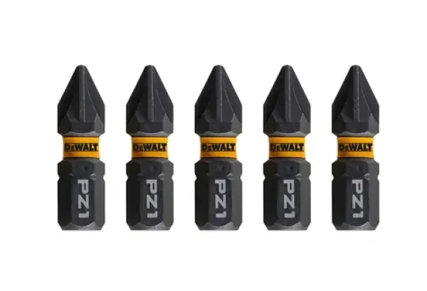 DeWalt Sada bitov PZ1 / Extreme Pozidrive / 5 ks (DT7386T)