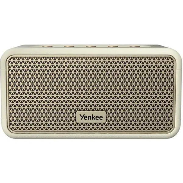 YENKEE YSP 50BG BT MAMBO S béžová / Bezdrôtový reproduktor / 20W / Bluetooth 5.3 / AUX / microSD (8590669392094)