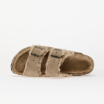 Tenisky Birkenstock Arizona Shearling Suede Leather/ Fur Taupe EUR 36
