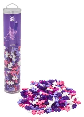 PLUS- PLUS Stavebnica Glitter Mix