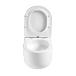 INVENA - WC misa závesná, Korfu guľatá, s doskou soft-close CE-95-001-L