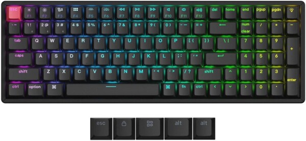 Keychron K4 v3 QMK Hot Swap Keychron Super Red (4895248894827)