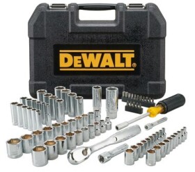 DeWalt DWMT81531 - 84 dielna sada hlavíc 1/4 amp; 3/8 a príslušenstvo s račňou (DWMT81531-1)