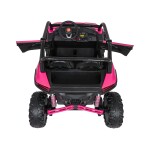 Mamido Elektrické autíčko RACING Road 2000 4x120W 24V ružové