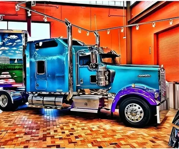Norimpex Diamantové maľovanie Nablýskaný truck