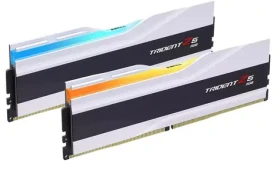 G.Skill Trident Z5 RGB 48GB (2x24GB) 8400Mhz biela / CL40-52-52-134 / DIMM / Non-ECC / XMP 3.0 (F5-8400J4052G24GX2-TZ5RW)