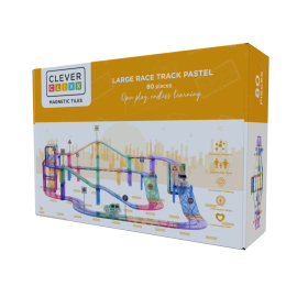 Mamido Cleverclixx - Magnetická dráha Pastel 80 ks