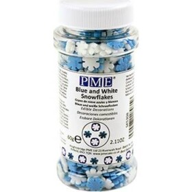 Cukrové ozdobenie 60 g vločky - PME - PME