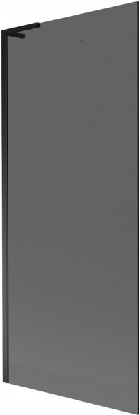 MEXEN/S - Next L vaňová zástena FIX 80 x 150, grafit, čierna 895-080-000-03-40-70
