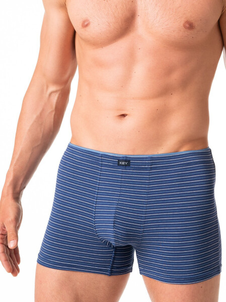 Pánske boxerky Key MXH 341 A24 M-2XL tmavě modrá M