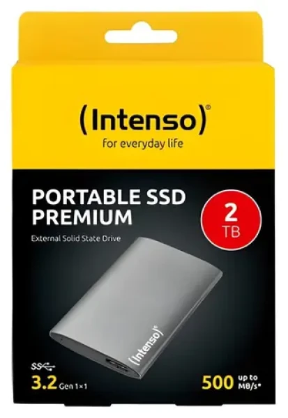 INTENSO 3823470 antracitová / Externý SSD / 2.5" / 2TB / USB 3.2 Gen 1 (3823470)