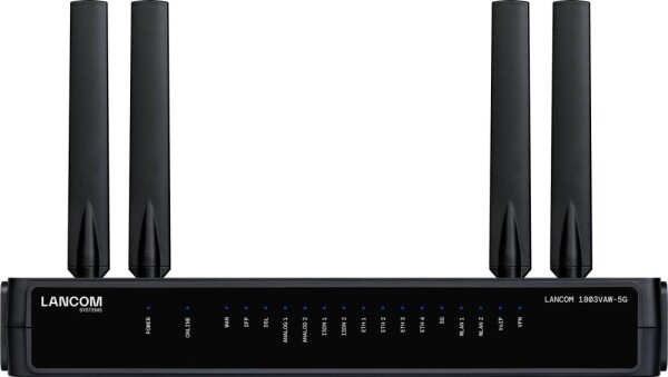 LANCOM Systems LANCOM 1803VAW-5G (EU) gateway/kontroler 10, 100, 1000 Mbit/s