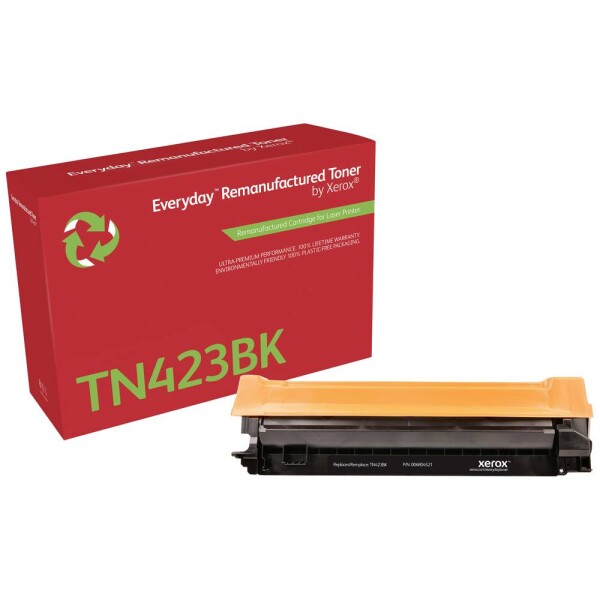 Xerox Everyday™ Remanufactured toner náhradný Brother Brother TN423BK čierna 6500 Seiten kompatibilná náplň do tlačiarne; 006R04521