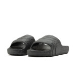 Pánske adidas Adilette 22 Grey Five lifestyle módne na leto čierne (HP6522) 38