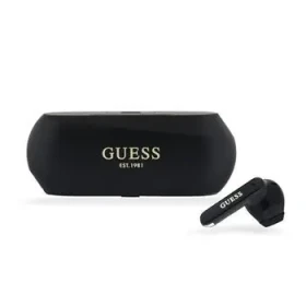 Guess Elongated Metallic ENC TWS Bezdrôtové Slúchadlá Black (57983122339)
