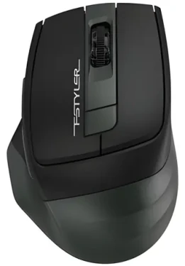 A4Tech FStyler FB35 čierna / Bezdrôtová kancelárska optická myš / 2000 DPI / Bluetooth / 2.4 GHz / 6 tlačidiel (A4TMYS46716)
