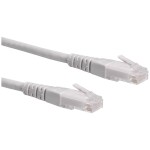 Roline 21.15.0923 RJ45 sieťové káble, prepojovacie káble CAT 6 U/UTP 1.50 m sivá netienený 1 ks; 21.15.0923