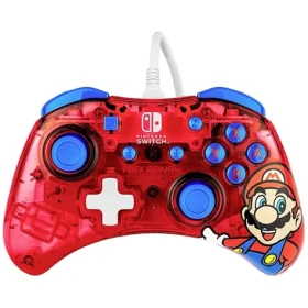 PDP Nintendo Switch Controller - Rock Candy Mario / Herný ovládač / drôtový / USB / 2.5m / Nintendo Switch (500-181-EU-MAR)