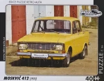 RETRO-AUTA Puzzle Moskvič 412 (1974)