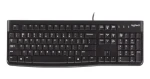 Logitech Media Keyboard K120 čierna / Klávesnica / USB / UK (920-002501)